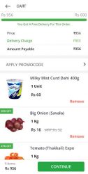screenshot of com.foodro.mobileapp