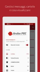 screenshot of it.aruba.pec.mobile