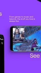 screenshot of tv.twitch.android.app