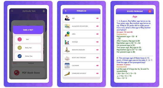 Aptitude Test and Preparation Android App Aptitude Test and Preparation Android App
