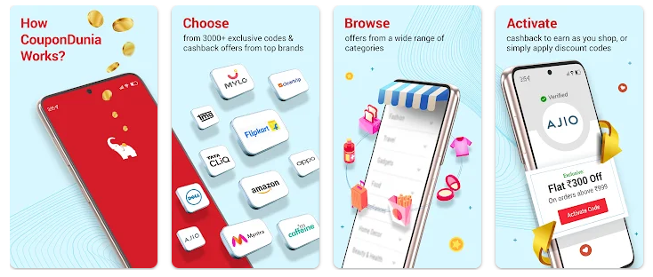 CouponDunia-Coupons & Cashback Android App CouponDunia-Coupons & Cashback Android App