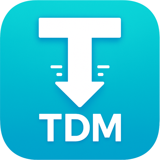 TDM: Files Download Manager - utility tool by DevMax Inc. (Android APK)