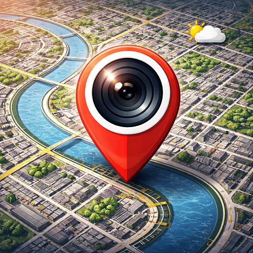 GPS Photo: With Location & Map - travel app by Galaxy studio apps (Android APK)