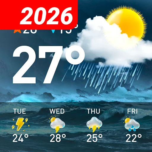 Weather Forecast, Live Radar - weather app by Fillog Studio (Android APK)