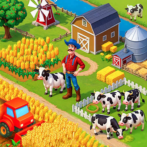 Farm Day Farming Offline Games - adventure game by Big Alpha Games (Android APK)