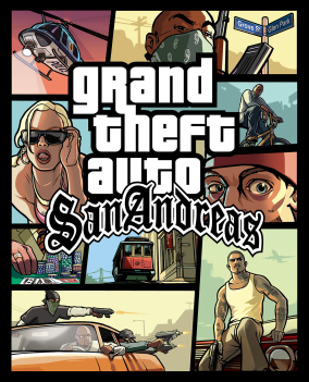 Grand Theft Auto San Andreas official cover art