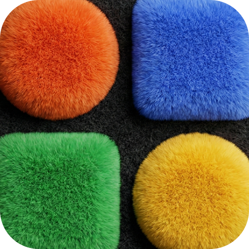Fluffy Dark Widget - design app by Raj Arya Designs (Android APK)