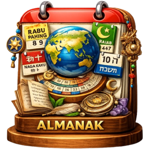 ALMANAK - Jawa, Hijriah, China - utility tool by Ismaya Dewa Mitra (Android APK)