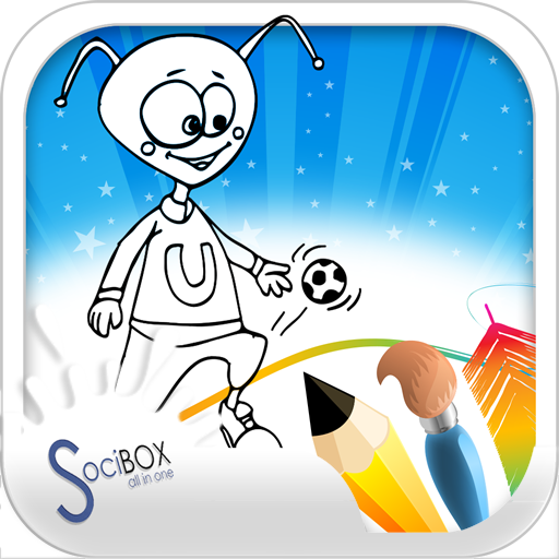 aliens coloring book - mobileapplication app (Android APK)