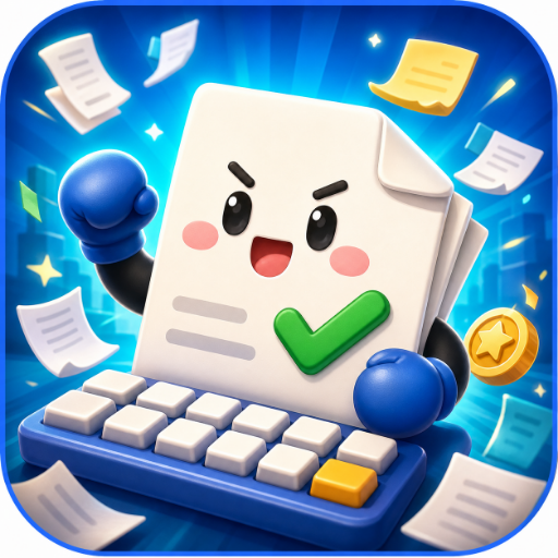 Work Rush: Typing Speed Game - word game by 송이스토어 (Android APK)