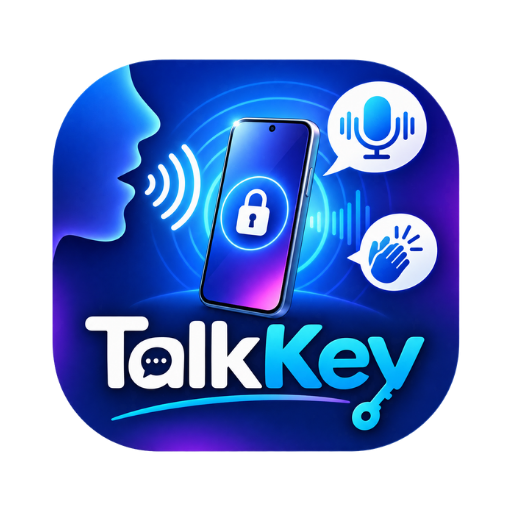 TalkKey - Voice Lock - utility tool by ARTHAIQ (Android APK)