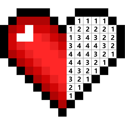 Pixel Art Coloring: Art Games - puzzle game by HDuo Fun Games (Android APK)