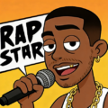 Rap Star:Idle Clicker - simulation game by DragonflyEntertainment (Android APK)