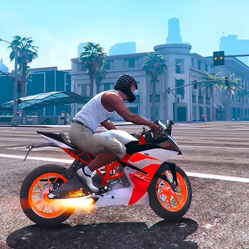 Real Moto Driving Racing World - racing game by Racing Games - Make it for fun (Android APK)