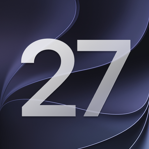 Launcher OS 27 : Liquid Glass - productivity app by HK Crafted (Android APK)