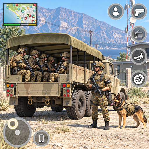 US Army Vehicle Transport Base - role playing game by PlayNiks (Android APK)