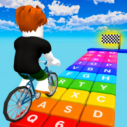 Obby bike: Parkour Adventure - racing game by Kids Games LLC (Android APK)
