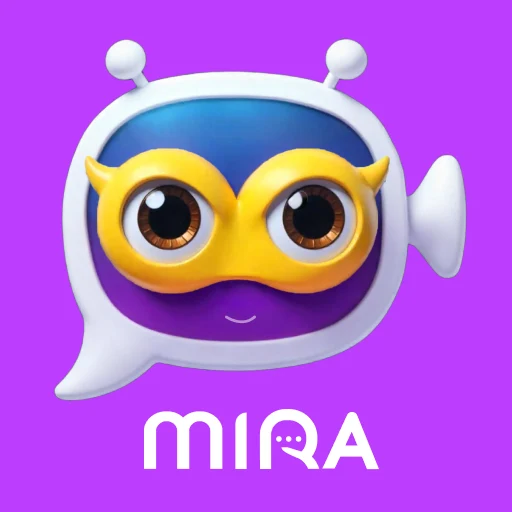 Fun Random Video Chat - Mira - communication app by Ramiba Publishing (Android APK)