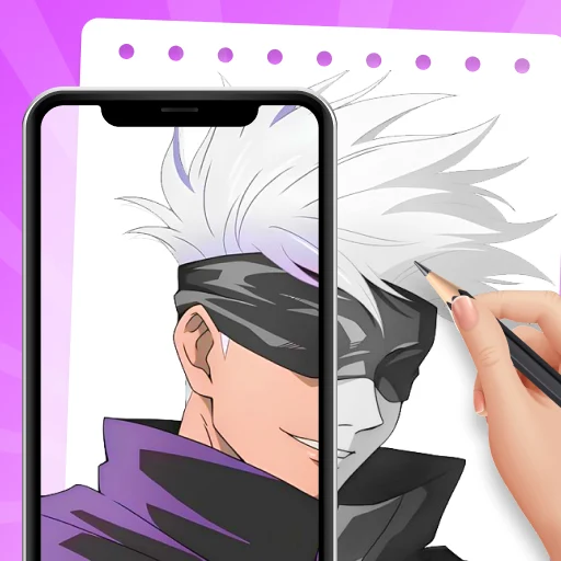Draw Anime - AR Tracing App - design app by Braly JSC (Android APK)